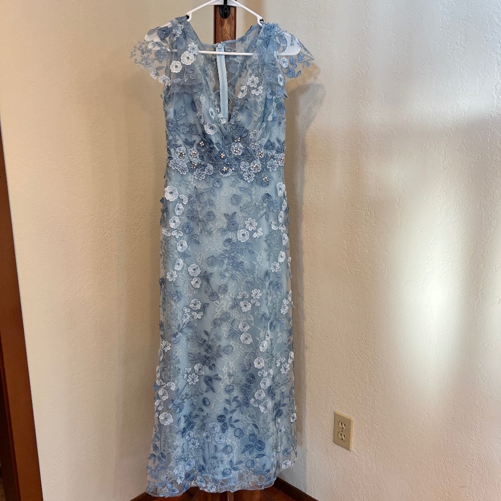 The Mac Duggal Formal Appliqué Maxi Dress